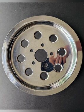 Harley-Davidson Chrome Rear Drive Belt Pulley Cover